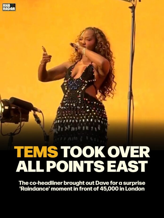 Tems on Born in the Wild: All Points East Performance Tems on Born in the Wild: All Points East Performance