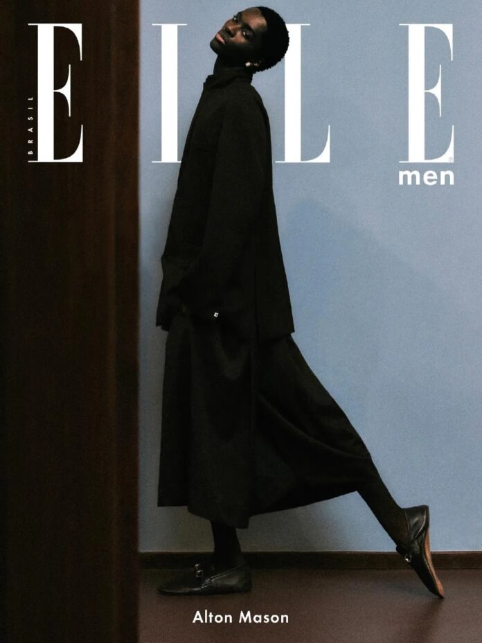 Alton Mason on Elle Brasil August 2026 Alton Mason on Elle Brasil August 2026