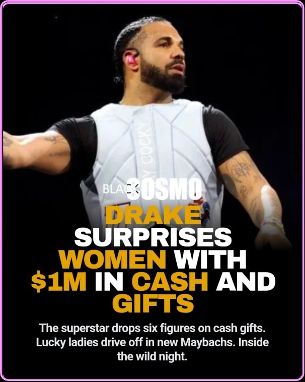 Drake Surprises Women with Cash and Cars Drake Surprises Women with Cash and Cars
