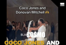 Coco Jones & Donovan Mitchell Wedding Reception