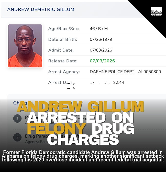 Andrew Gillum Arrested with Meth: Wife’s Prayer Andrew Gillum Arrested with Meth: Wife’s Prayer