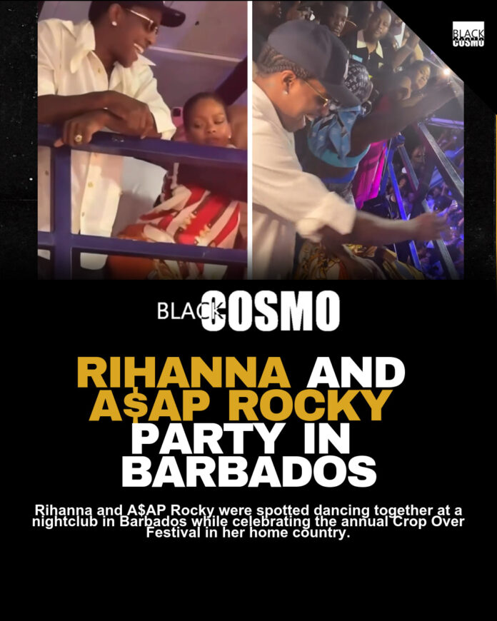 Rihanna Twerks on A$AP Rocky at Barbados Club Rihanna Twerks on A$AP Rocky at Barbados Club
