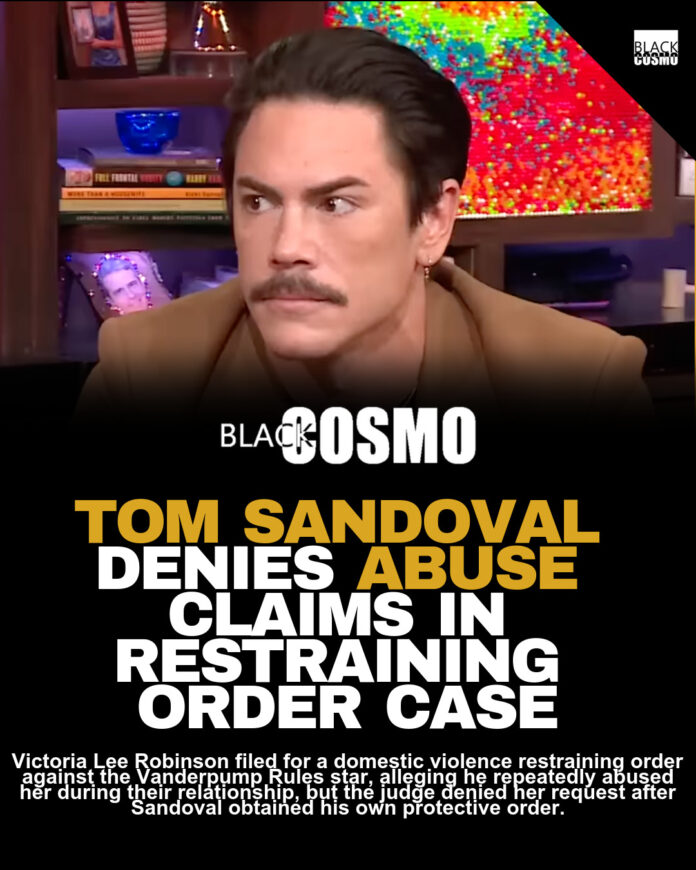 Tom Sandoval Faces Shocking Abuse Claims From Ex Tom Sandoval Faces Shocking Abuse Claims From Ex