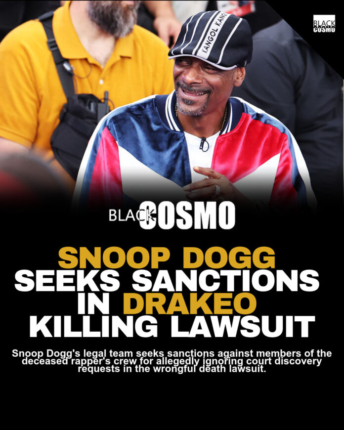 Snoop Dogg Company Seeks $5K in Drakeo Death Suit Snoop Dogg Company Seeks $5K in Drakeo Death Suit