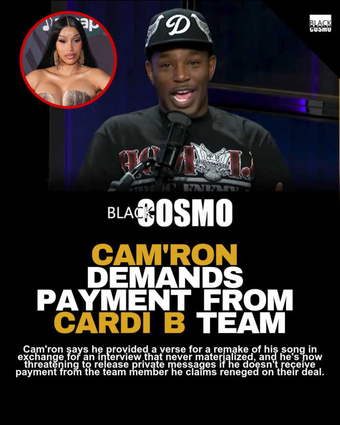 Cam’ron Threatens NSFW Screengrabs of Cardi B’s Team Cam’ron Threatens NSFW Screengrabs of Cardi B’s Team