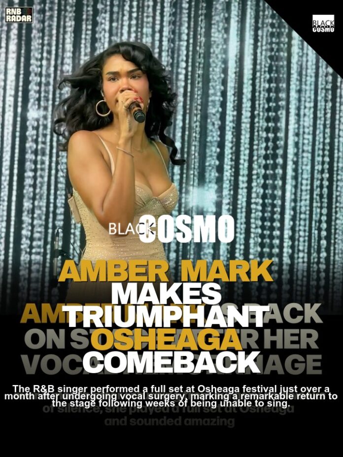Amber Mark on RNB Radar: Osheaga Comeback Amber Mark on RNB Radar: Osheaga Comeback