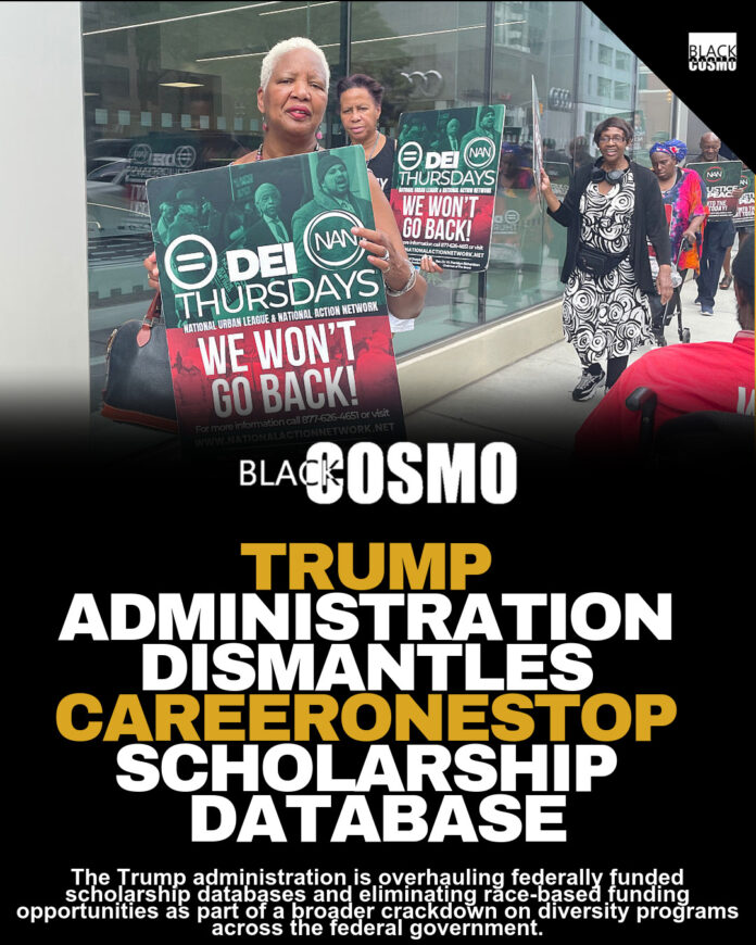 Trump Administration Targets Minority Scholarship Site Trump Administration Targets Minority Scholarship Site