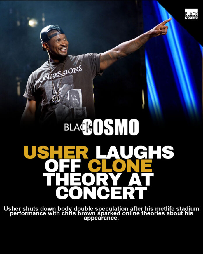Usher Denies Clone Allegations in New Statement Usher Denies Clone Allegations in New Statement