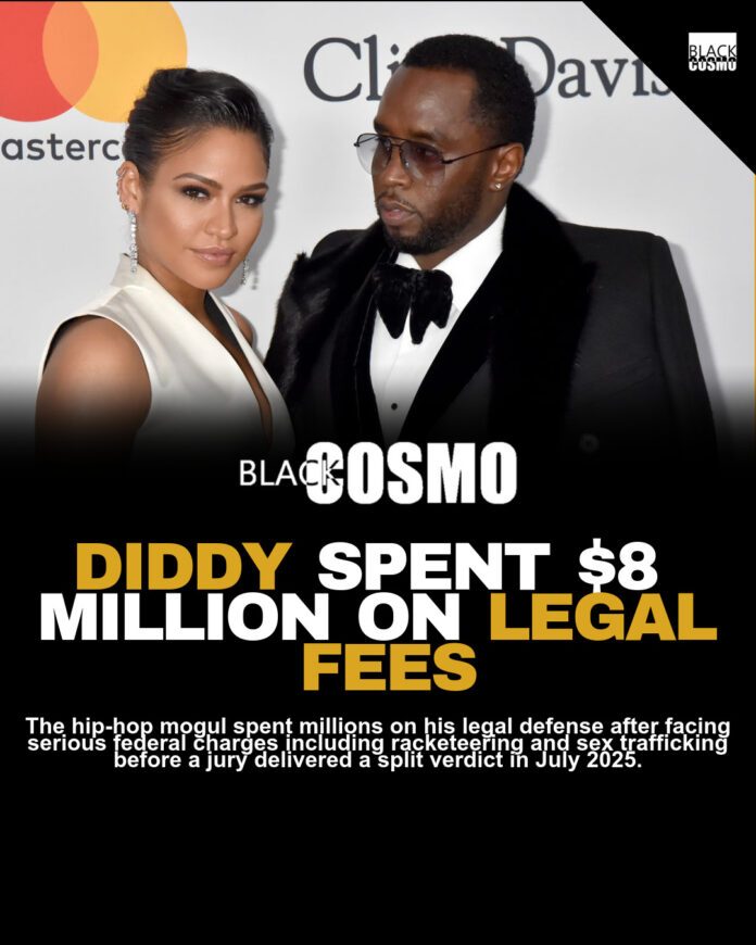 Diddy Faces $8M Legal Bill Over Federal Charges Diddy Faces $8M Legal Bill Over Federal Charges