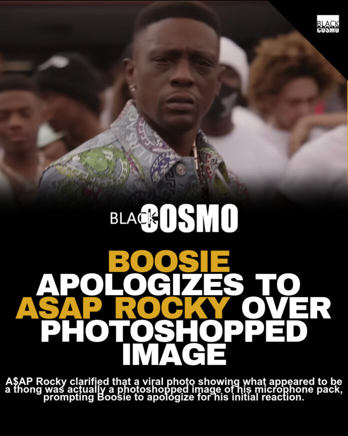 Boosie Backtracks on ASAP Rocky Thong Photo Claims Boosie Backtracks on ASAP Rocky Thong Photo Claims