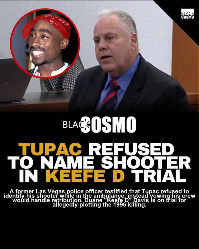 Tupac Murder Case: Ex-Cop Claims Rapper Protected Shooter Tupac Murder Case: Ex-Cop Claims Rapper Protected Shooter