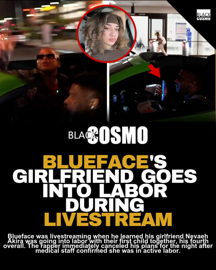 Blueface’s Girlfriend Nevaeh Akira in Labor Live Blueface’s Girlfriend Nevaeh Akira in Labor Live