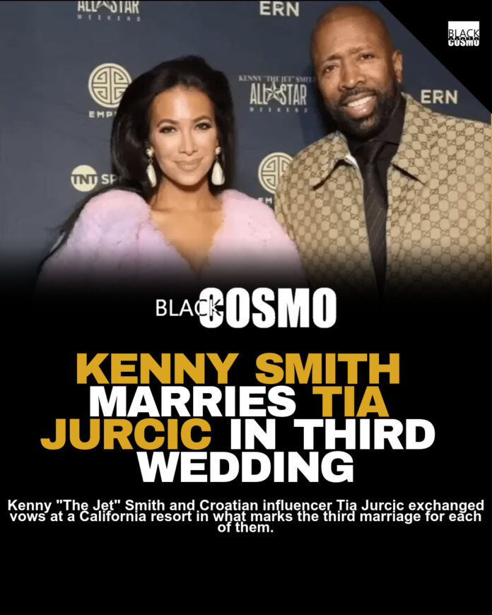 Kenny Smith Weds Croatian Model Tia Jurcic Third Time Kenny Smith Weds Croatian Model Tia Jurcic Third Time