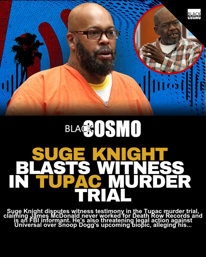 Suge Knight Confronts Tupac Murder Trial Witness Suge Knight Confronts Tupac Murder Trial Witness