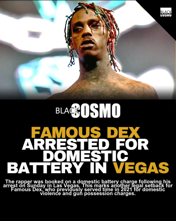 Famous Dex Arrested For Domestic Battery Charge Famous Dex Arrested For Domestic Battery Charge