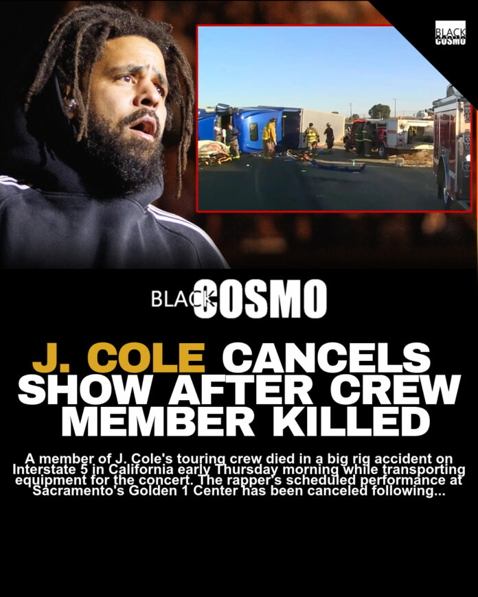 J. Cole Cancels Sacramento Show After Crew Death J. Cole Cancels Sacramento Show After Crew Death