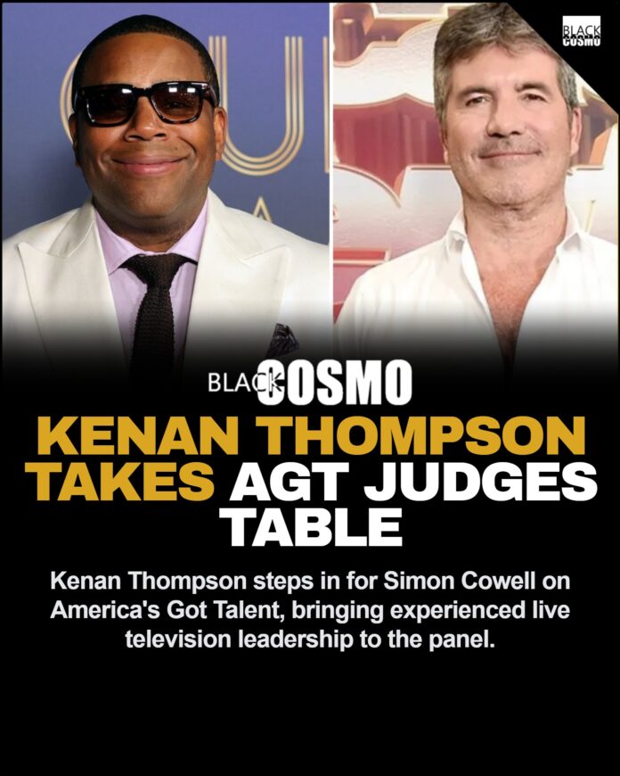 Kenan Thompson Joins America’s Got Talent as Guest Judge Kenan Thompson guest judging on America's Got Talent