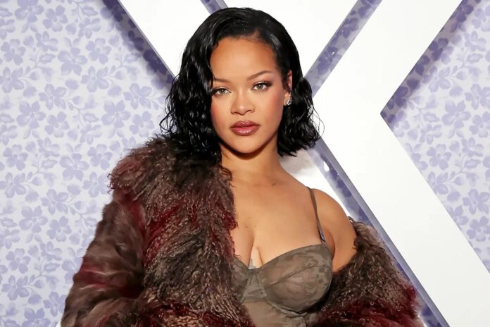Rihanna Returns to Barbados with Her Children on Rihanna Drive Rihanna holding her baby daughter Rocki Irish next to her sons RZA and Riot Rose during a nostalgic visit to her childhood home on Rihanna Drive in Barbados