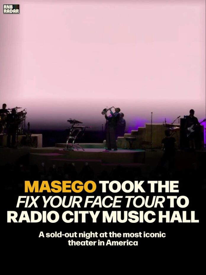 Masego on Fix Your Face Tour: Radio City Photos Masego on Fix Your Face Tour: Radio City Photos