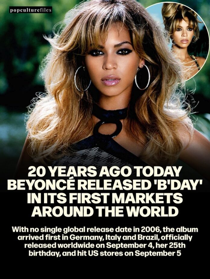Beyoncé on B’Day Anniversary: 20 Years Later Beyoncé on B’Day Anniversary: 20 Years Later