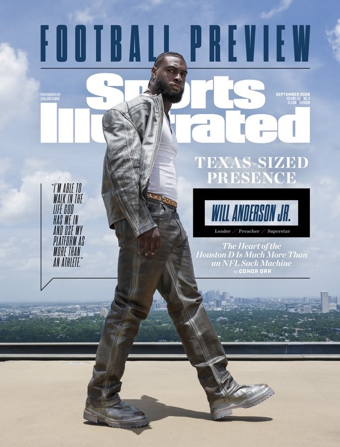 Will Anderson Jr on Sports Illustrated 2026 Will Anderson Jr on Sports Illustrated 2026