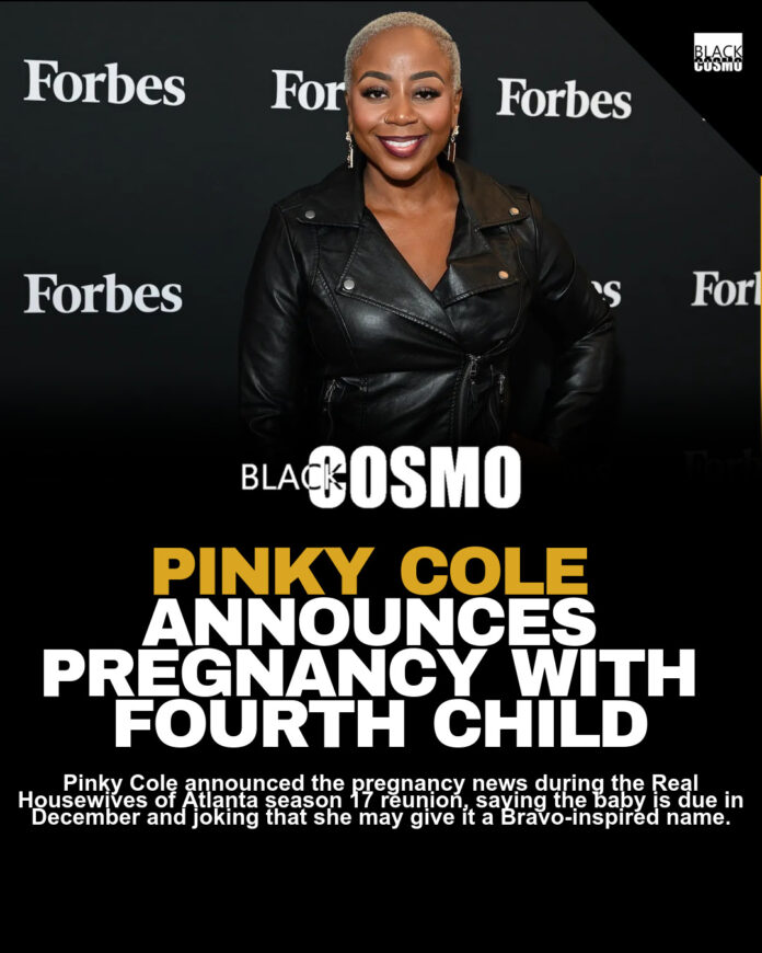 Pinky Cole Reveals Fourth Pregnancy to RHOA Cast Pinky Cole Reveals Fourth Pregnancy to RHOA Cast