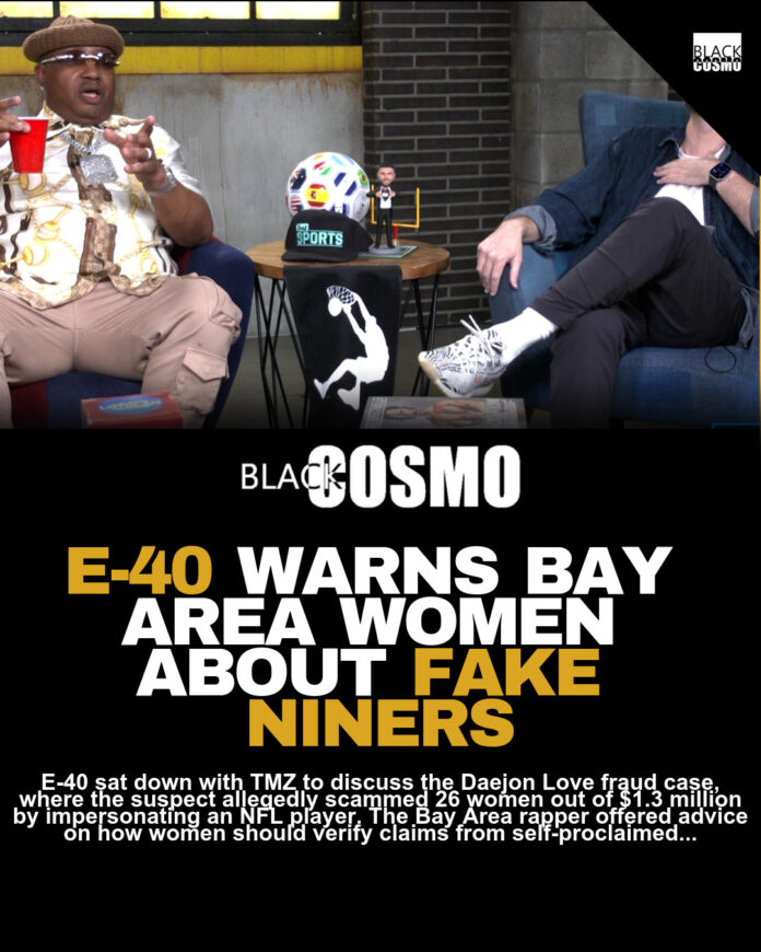 E-40 Clowns Fake 49ers WR Daejon Love E-40 Clowns Fake 49ers WR Daejon Love