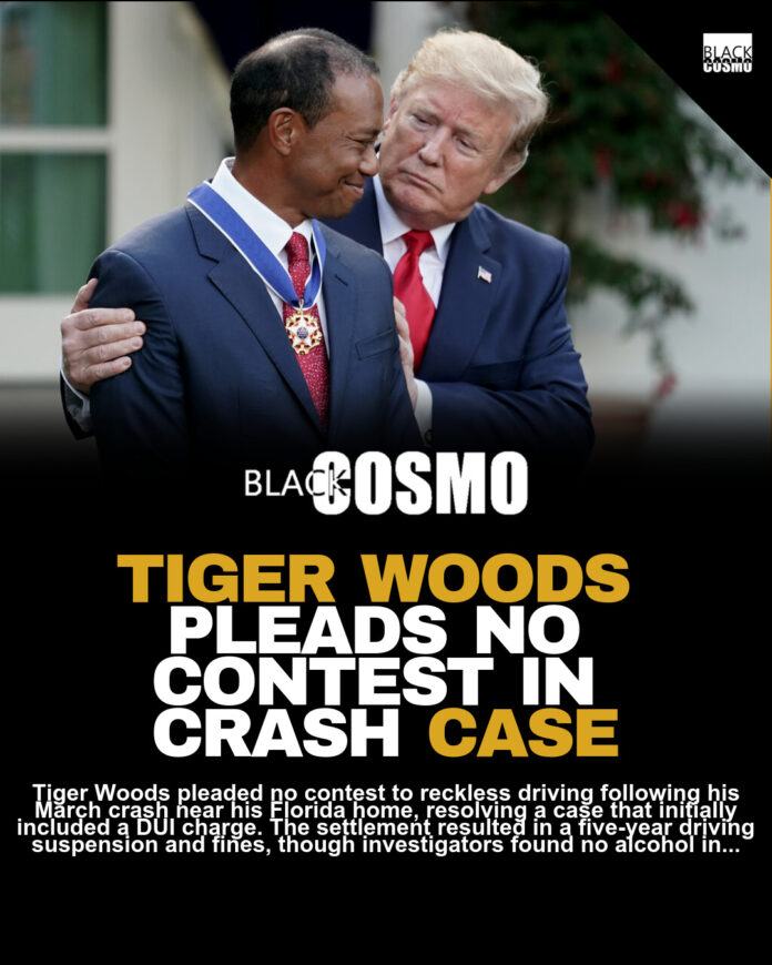 Tiger Woods Pleads No Contest to Reckless Driving Tiger Woods Pleads No Contest to Reckless Driving