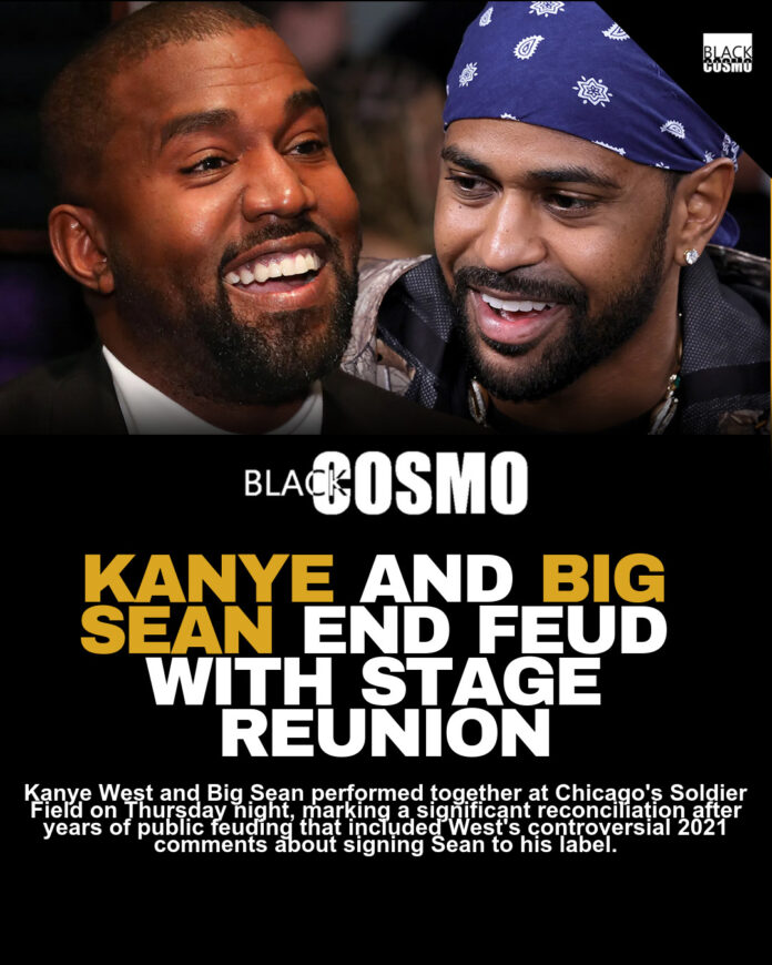 Kanye West & Big Sean Reunite in Chicago Kanye West & Big Sean Reunite in Chicago