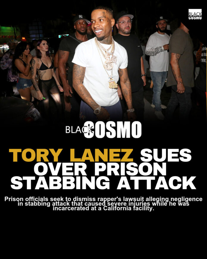 California Fights Tory Lanez $100M Prison Stabbing Suit California Fights Tory Lanez $100M Prison Stabbing Suit