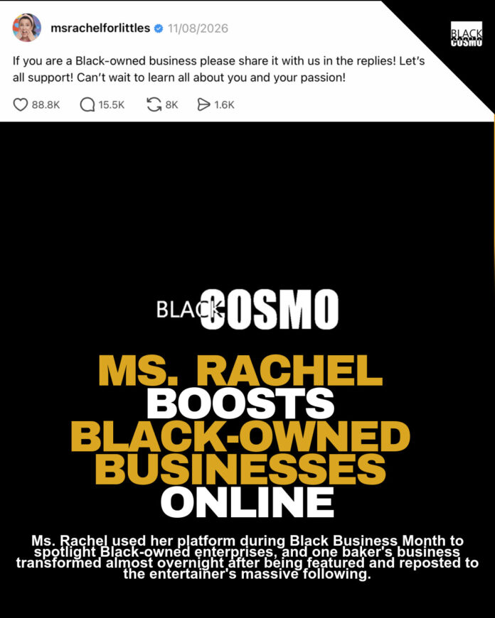 Black-Owned Bakery Makes Rent After Ms. Rachel Black-Owned Bakery Makes Rent After Ms. Rachel