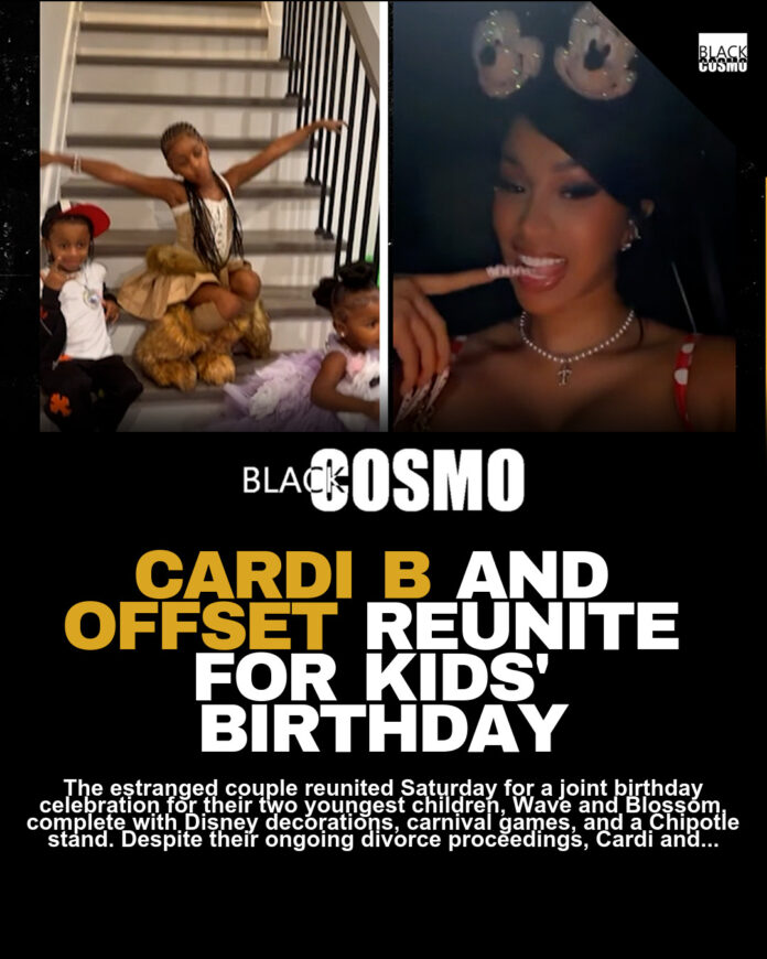 Cardi B and Offset Reunite at Kids’ Birthday Cardi B and Offset Reunite at Kids’ Birthday