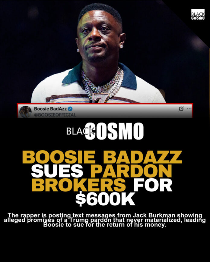 Trump Pardon Broker Texts Shared by Boosie Badazz Trump Pardon Broker Texts Shared by Boosie Badazz