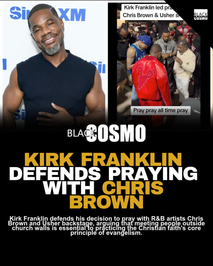 Kirk Franklin’s Hypocrisy Over Chris Brown Prayer Kirk Franklin’s Hypocrisy Over Chris Brown Prayer
