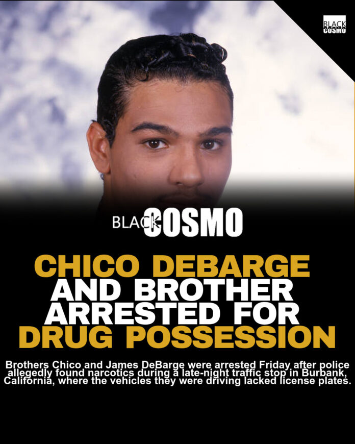 DeBarge Brothers Face Drug Charges After Traffic Stop DeBarge Brothers Face Drug Charges After Traffic Stop