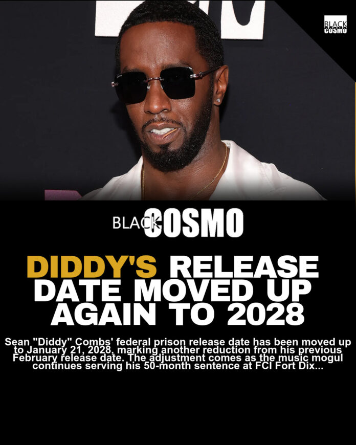 Diddy’s Prison Release Date Moved Up Again Diddy’s Prison Release Date Moved Up Again