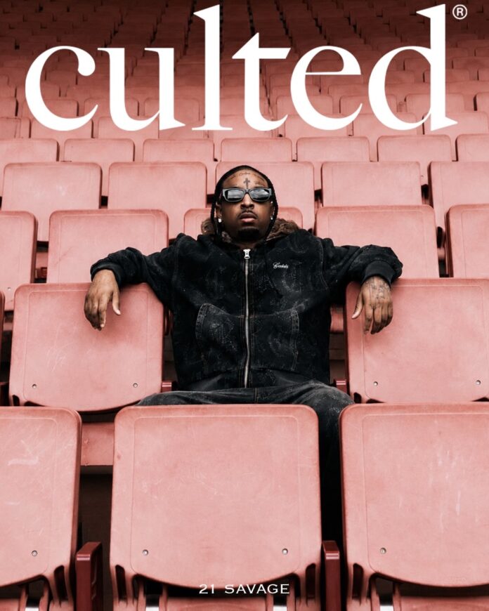 21 Savage on Culted Cover June 2026 21 Savage on Culted Cover June 2026