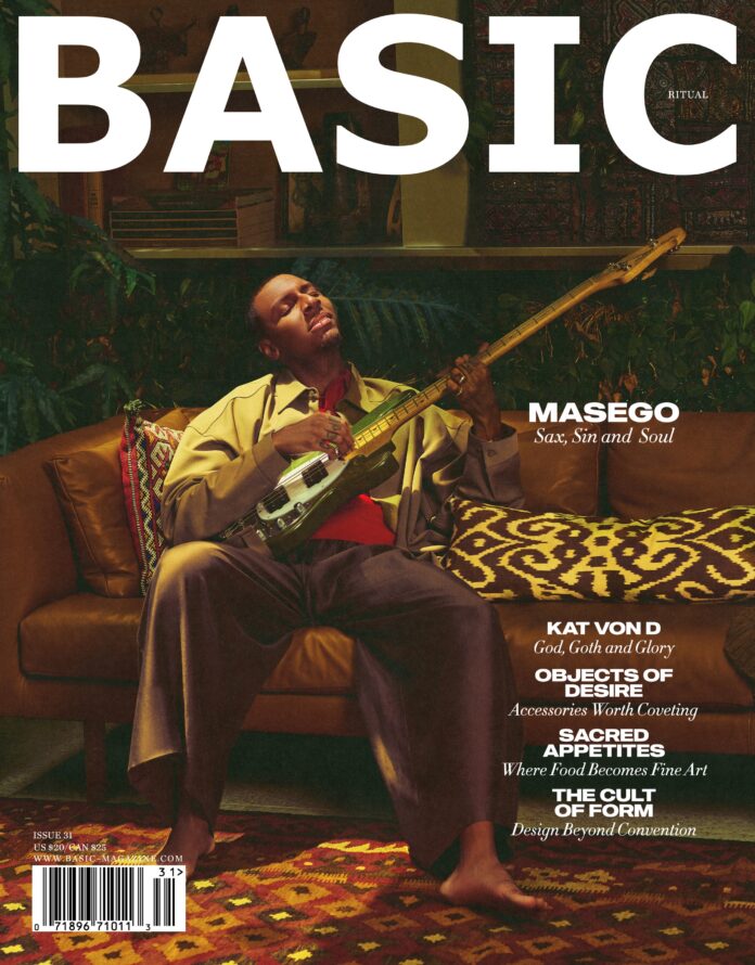 Masego on Basic Magazine September 2026 Masego on Basic Magazine September 2026