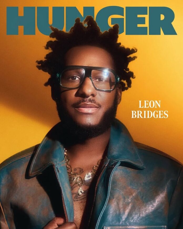Leon Bridges on Hunger Magazine September 2026 Leon Bridges on Hunger Magazine September 2026