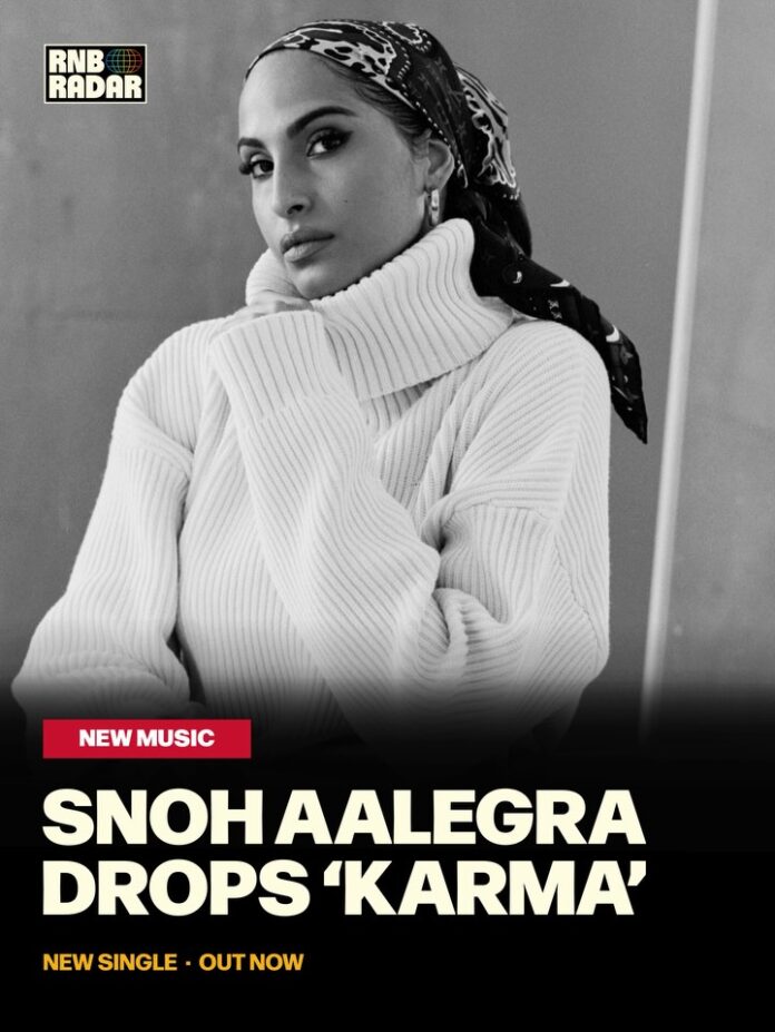 Snoh Aalegra on New R&B Single ‘Karma’ 2026 Snoh Aalegra on New R&B Single ‘Karma’ 2026