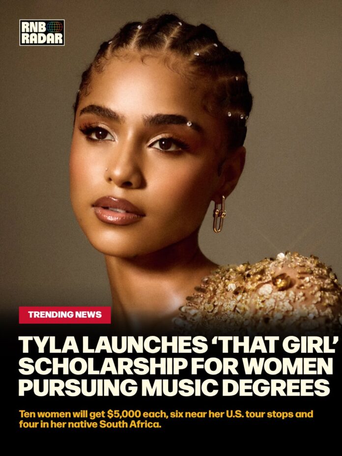 Tyla on Essence: That Girl Music Scholarship 2026 Tyla on Essence: That Girl Music Scholarship 2026