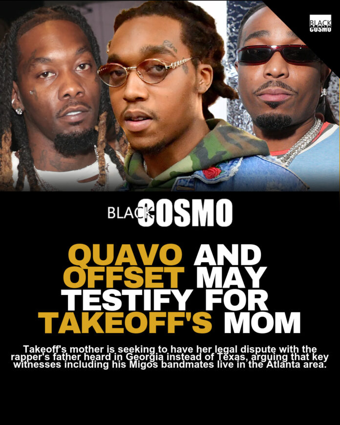 Takeoff’s Mom May Call Migos Members to Testify Takeoff’s Mom May Call Migos Members to Testify