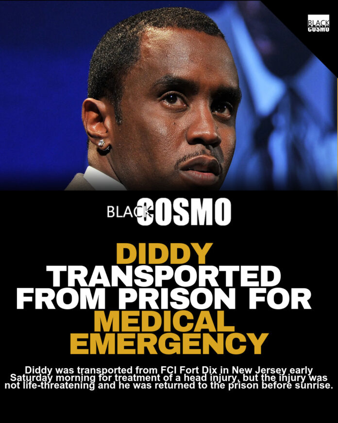 Diddy Rushed Out After Medical Emergency Diddy Rushed Out After Medical Emergency