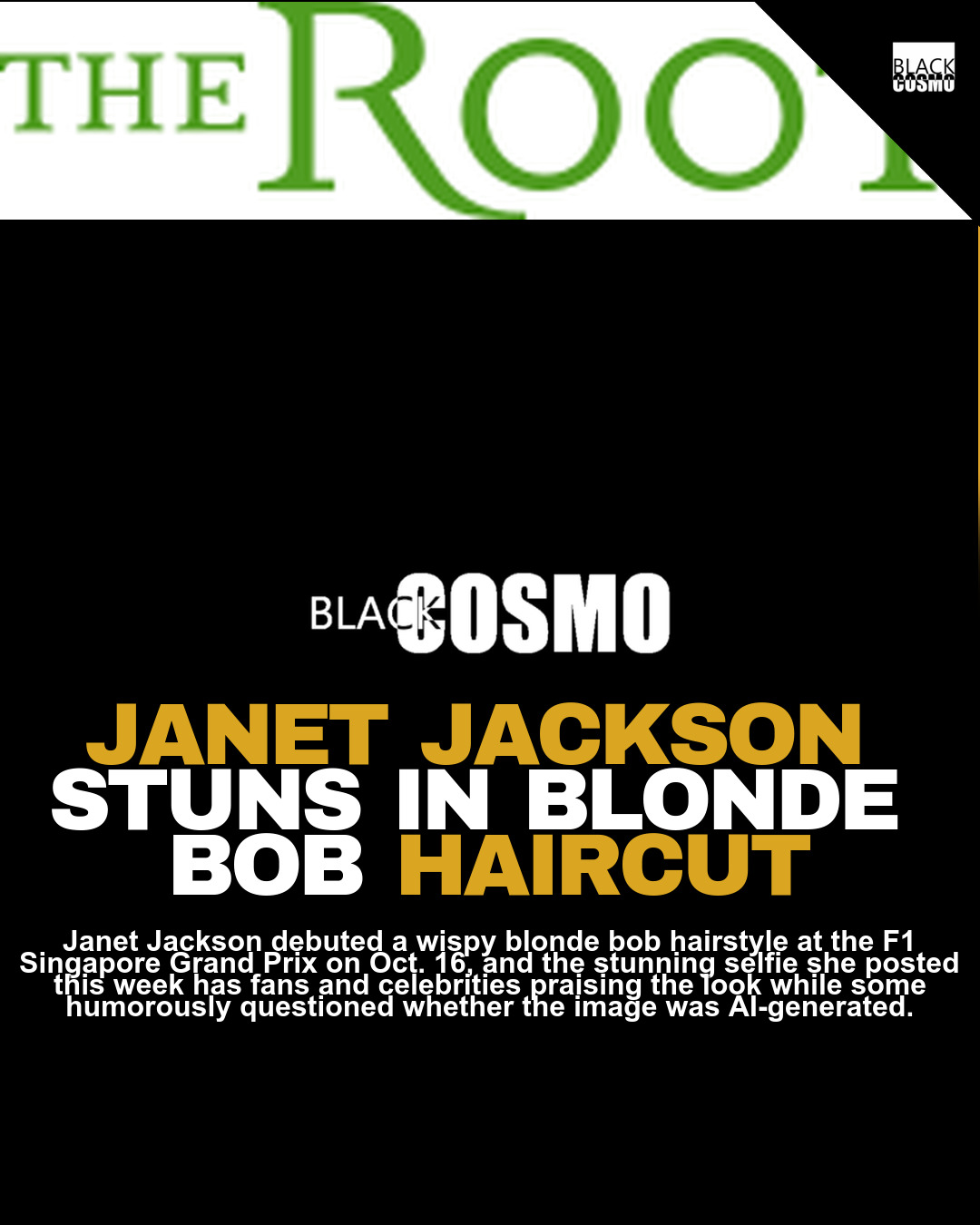 Janet Jackson’s New Hair Draws Praise Janet Jackson’s New Hair Draws Praise