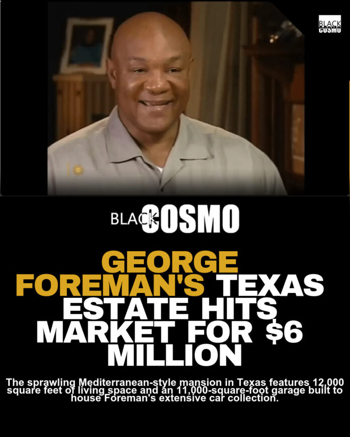 George Foreman’s Mansion & Stunning 50-Car Garage George Foreman’s Mansion & Stunning 50-Car Garage
