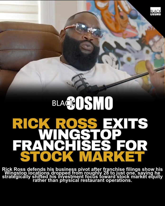 Rick Ross Explains Loss of Wingstop Franchise Stake Rick Ross Explains Loss of Wingstop Franchise Stake